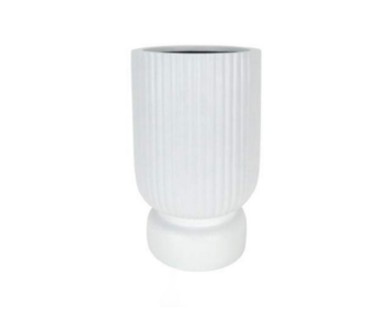 VASO FIBRA PEDRA BRAN 33x52 09 0030946