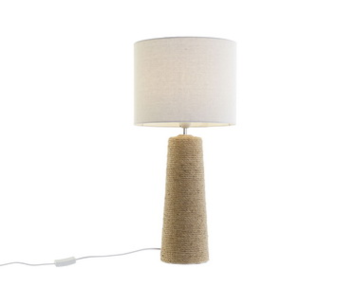 CANDEEIRO MESA CORDA NAT 30x63 LA-207381