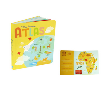 LIVRO O MEU PRIMEIRO ATLAS ED3145