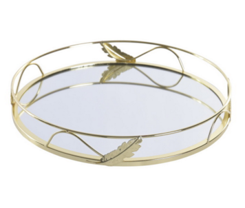 BANDEJA MET C/ESPELH 30,5cm BD-231189