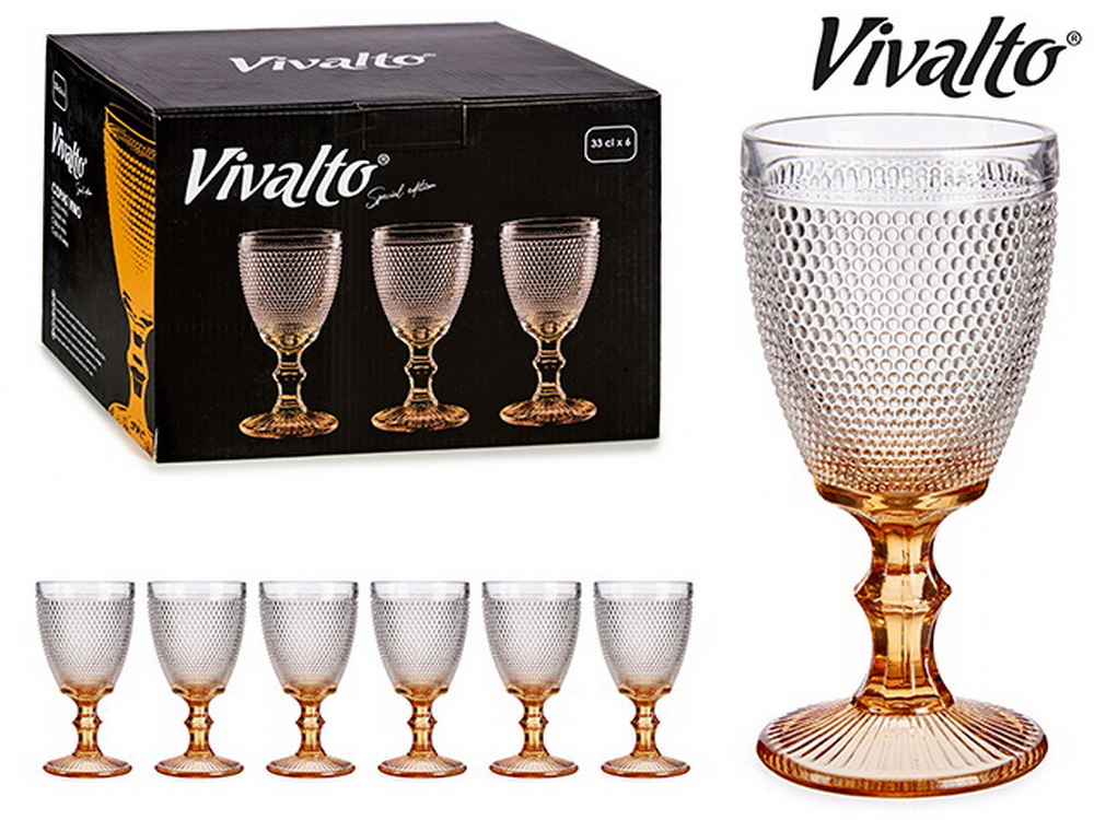 COPO VINHO PE AMBAR 33CL 77097