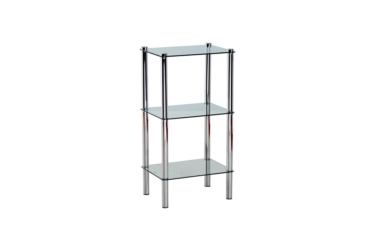 ESTANTE 3 PRAT MET/VID 40x77 12011