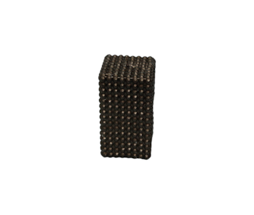 VELA CUBO 7x12 CINZA 1CC090501