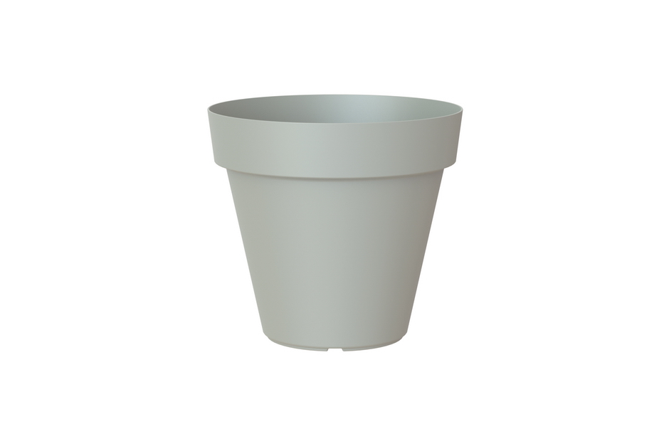 VASO CAPRI 20cm CINZA CL MATE